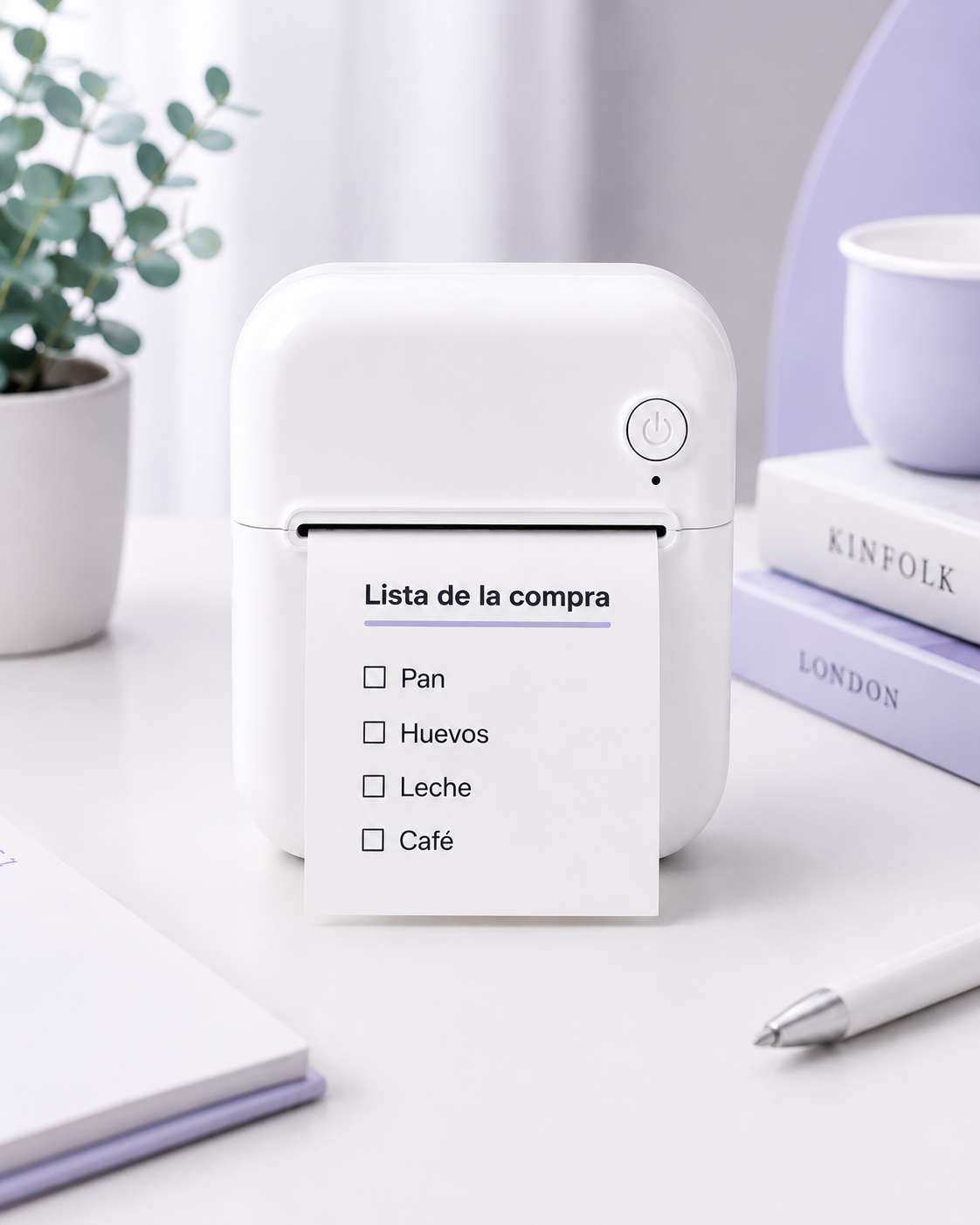 Mini impresora térmica portátil