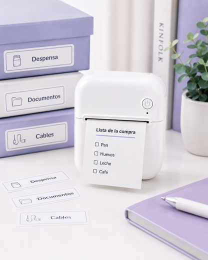 Mini impresora térmica portátil
