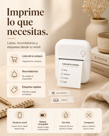 Impresora Térmica Portátil